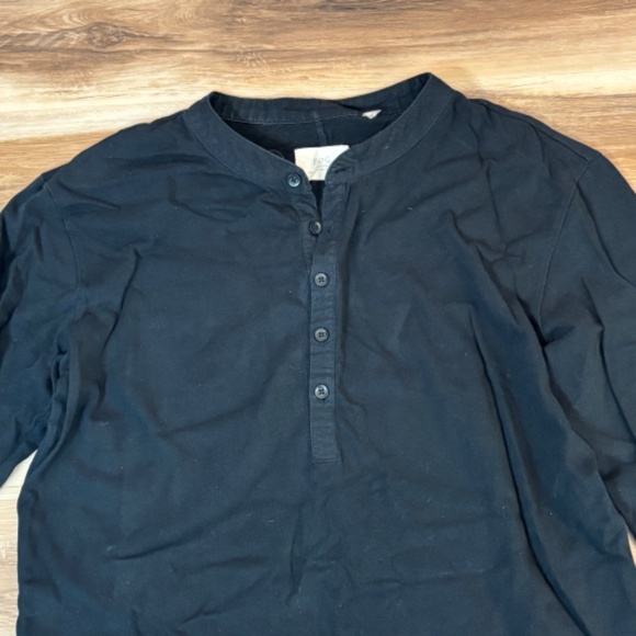 Fear of God Shirt Mens Small Black Long Sleeve Oversized - Picture 2 of 9